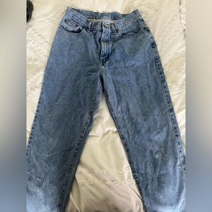 L.L. Bean Women's Blue Boot Cut Jeans